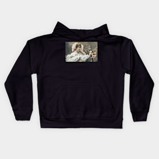 Edwardian singer Anna Tariol-Baugé Kids Hoodie